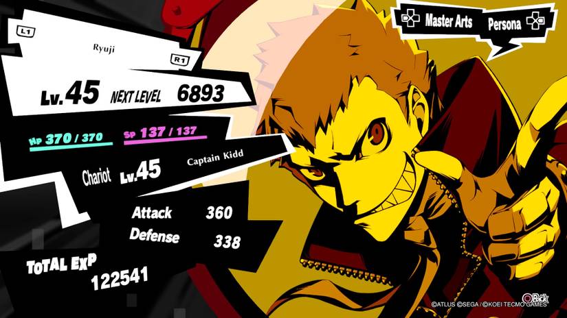 persona 5 strikers skull