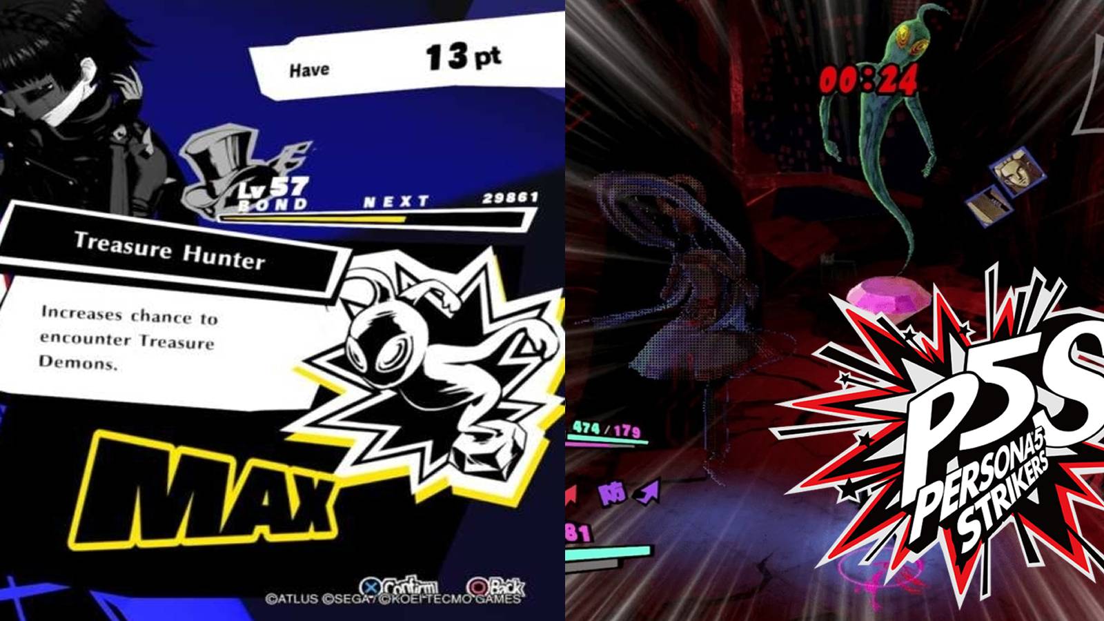 persona 5 strikers treasure demon