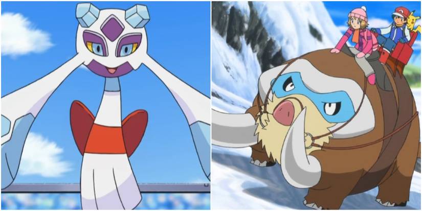 left: froslass, right: mamoswine