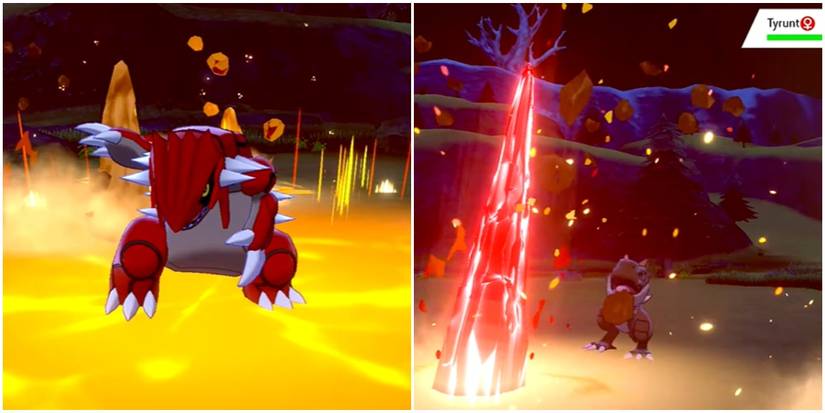 groudon using precipice blades