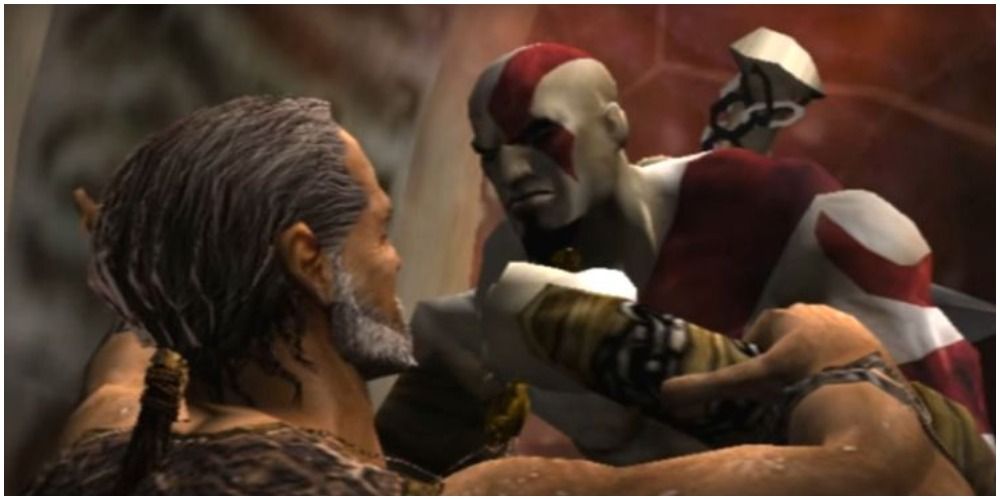 Kratos with Captain.