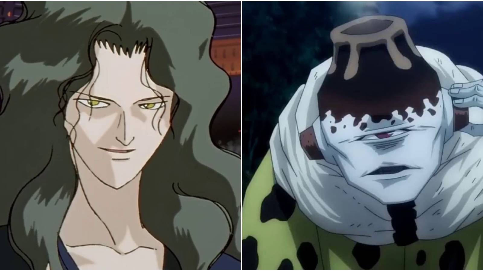 Elder Toguro (left); Jogo (right)