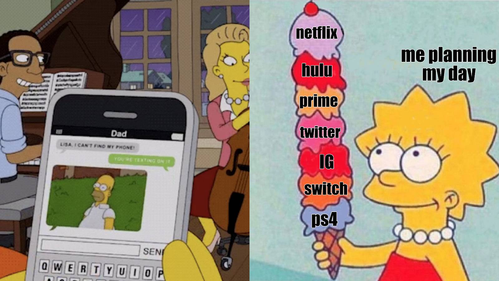 The Simpsons Lisa memes feature