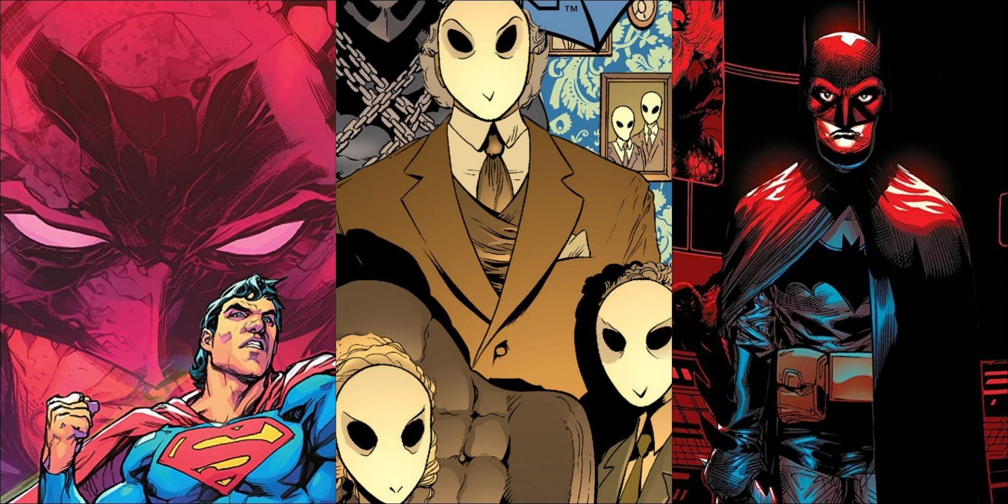 Three comic book covers featuring Batman, the World's Greatest Detective