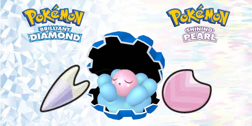 pokemon brilliant diamond shining pearl clamperl