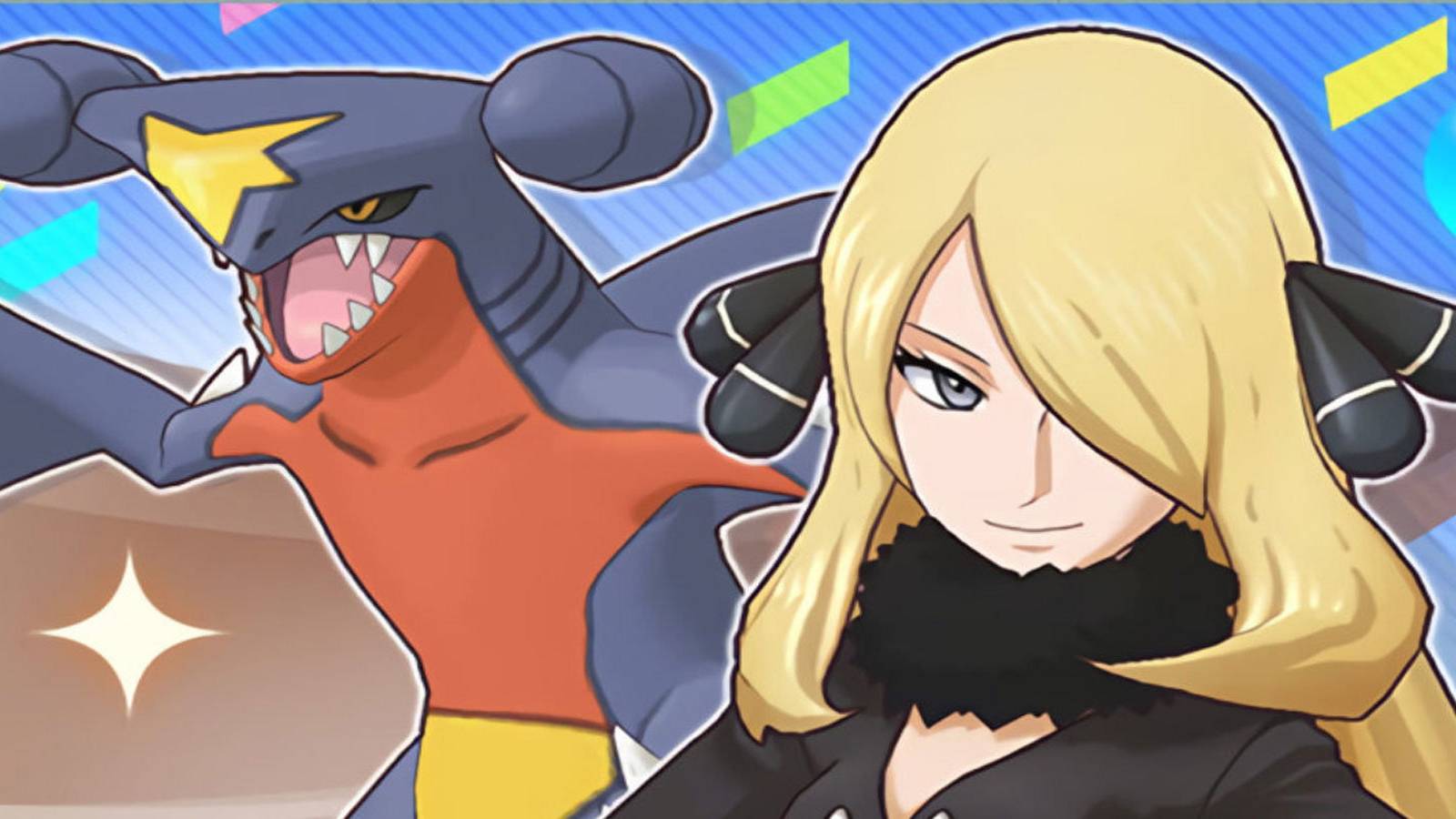 pokemon games cynthia with garchomp