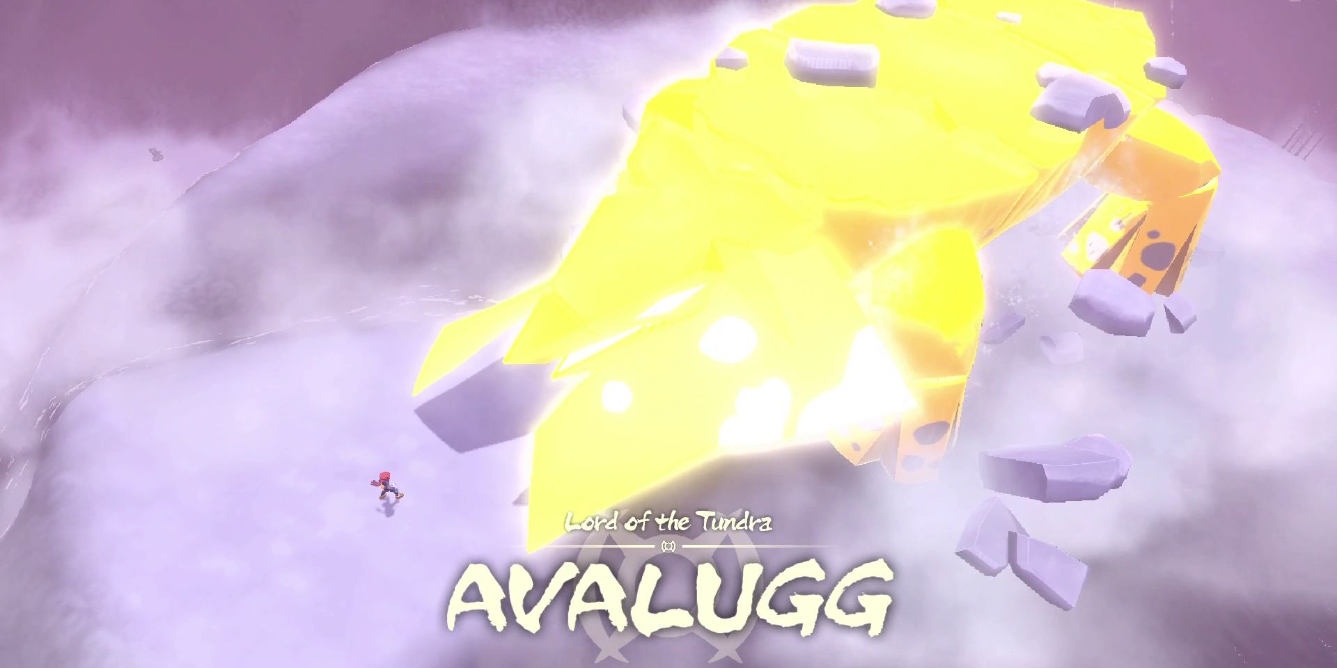 Pokemon Legends Arceus  How to Beat Avalugg in the Alabaster Icelands