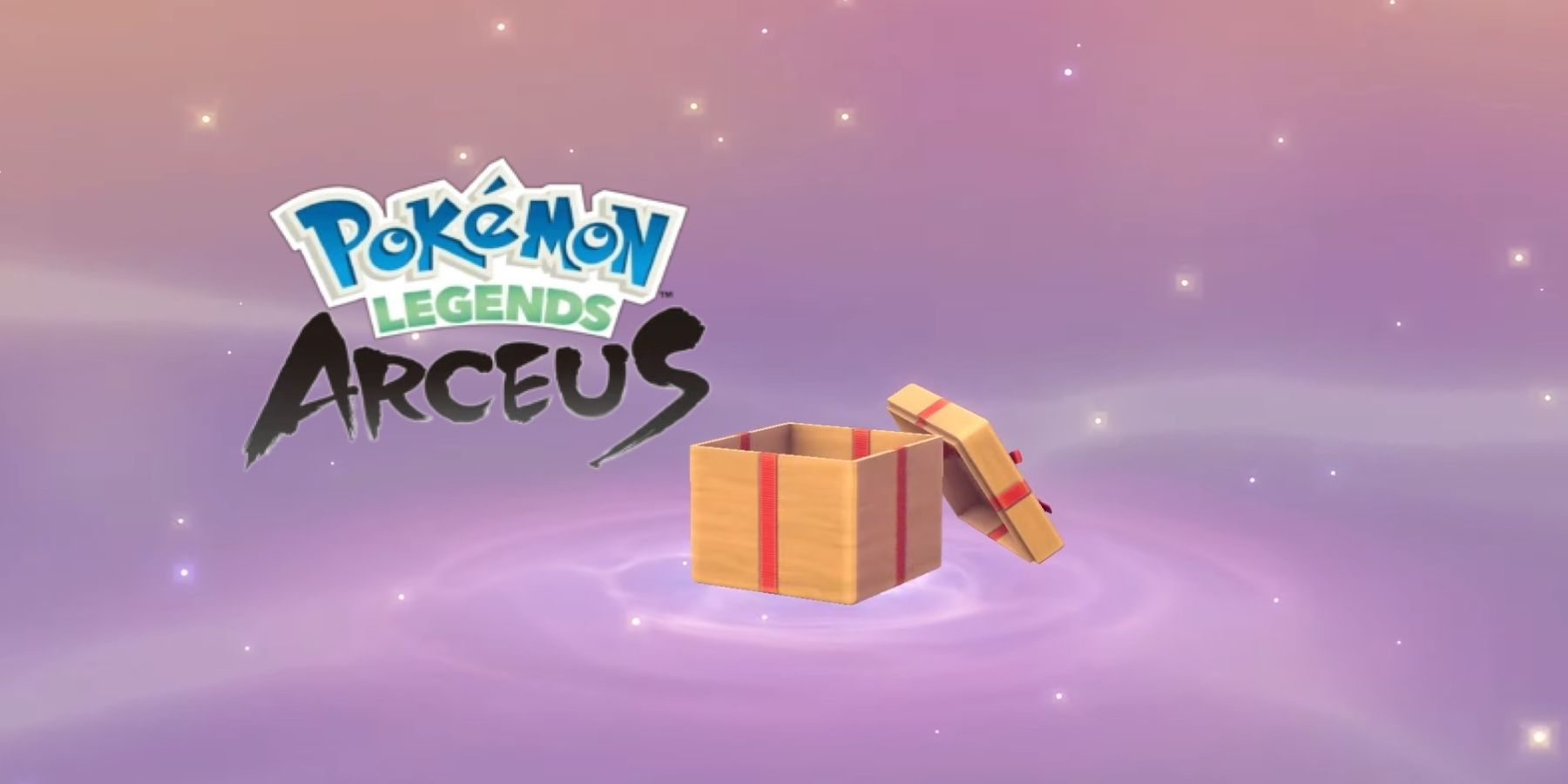 pokemon legends arceus mystery gift unlock how box 