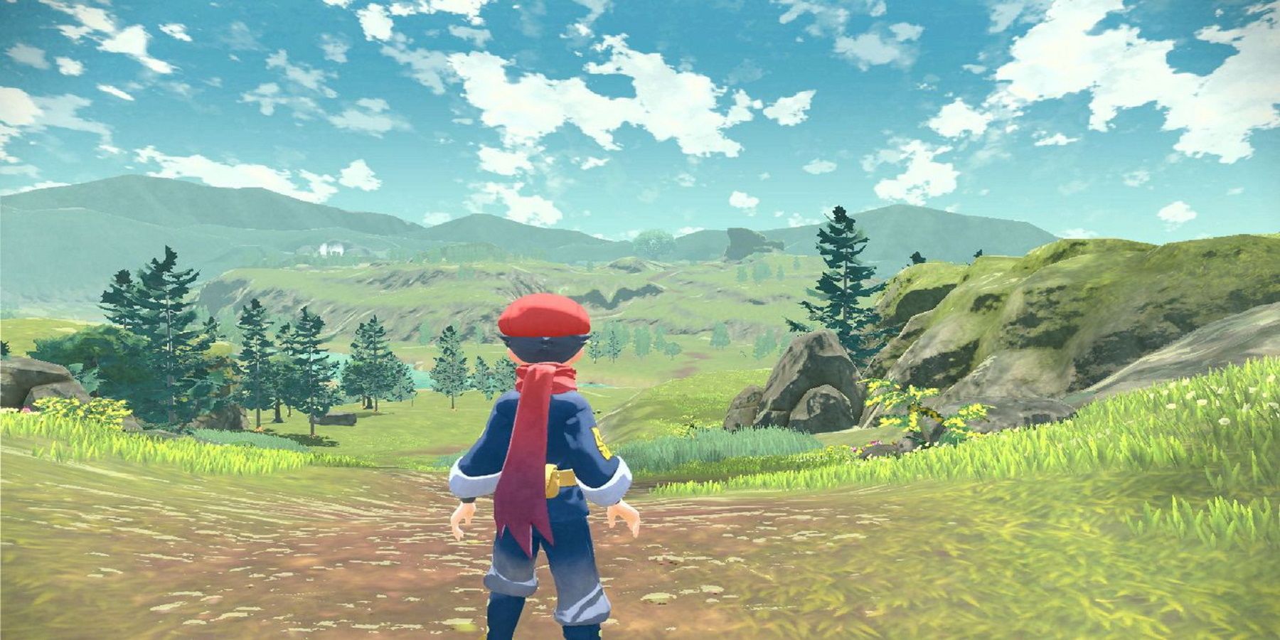 pokemon legends arceus screenshot plain field