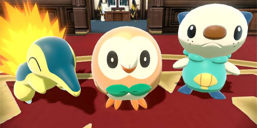 pokemon legends arceus starters