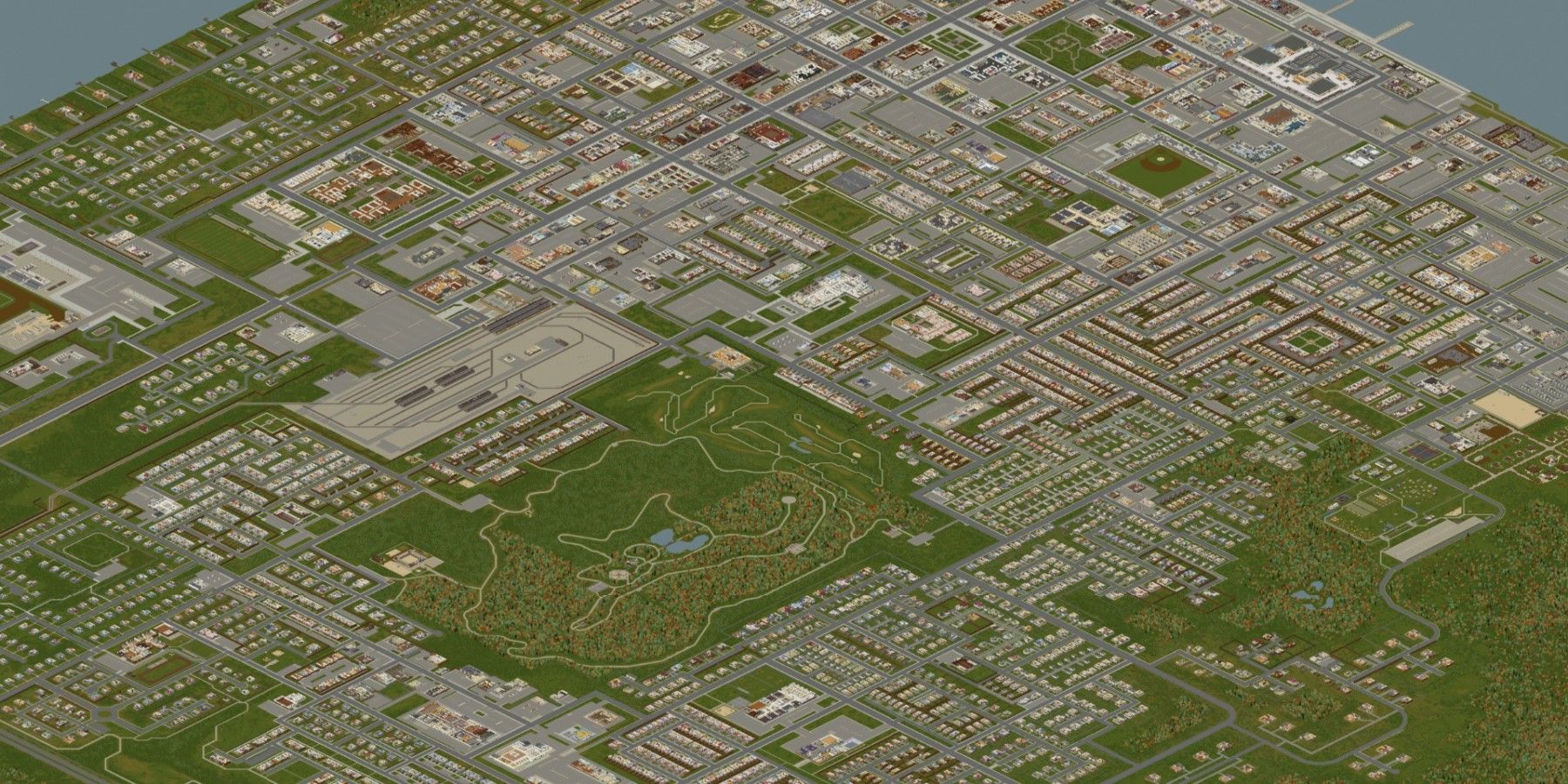 Project Zomboid map of Louisville