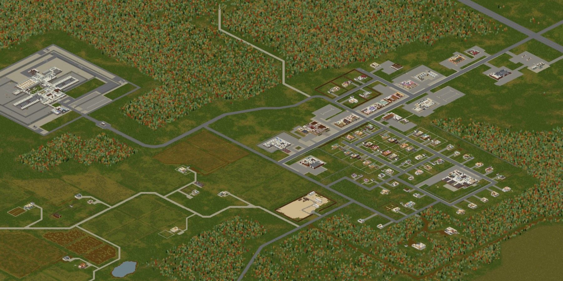 Project Zomboid map of Rosewood