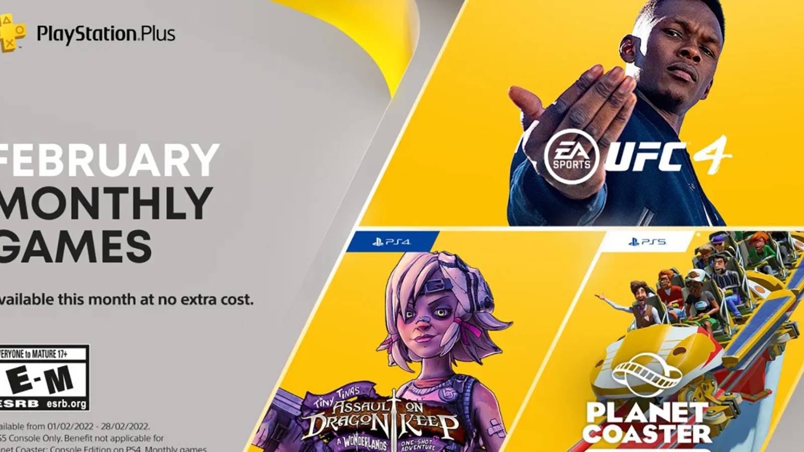 ps plus free games for february 2022