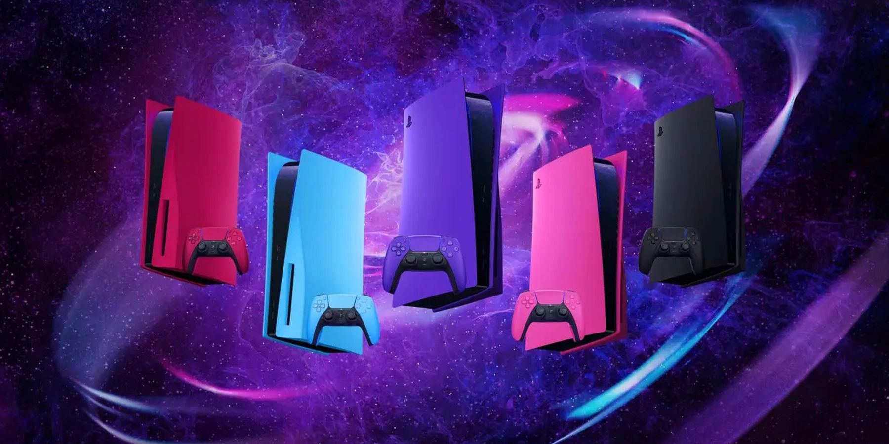 ps5's five console cover colors