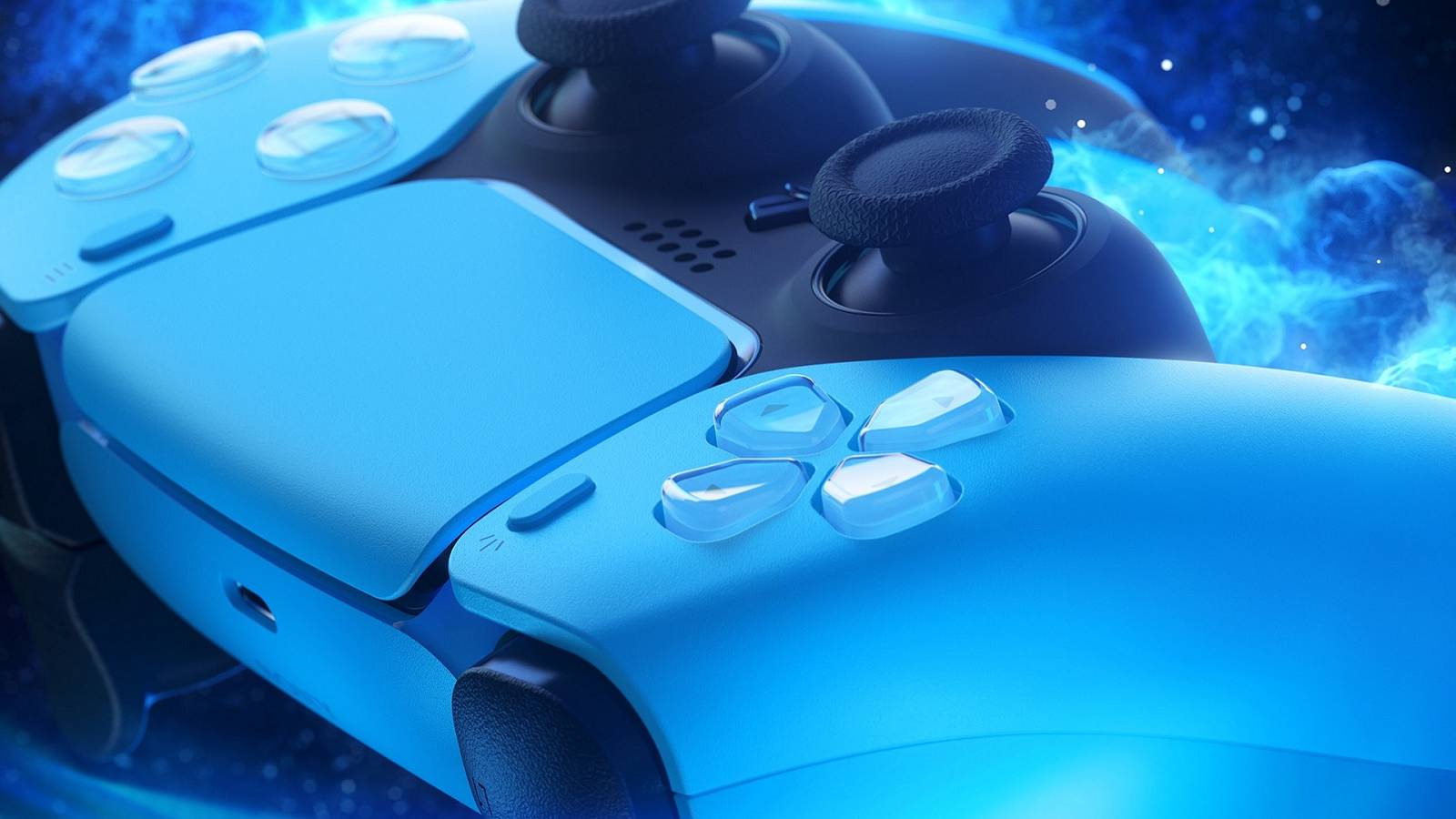 ps5 dualsense starlight blue controller