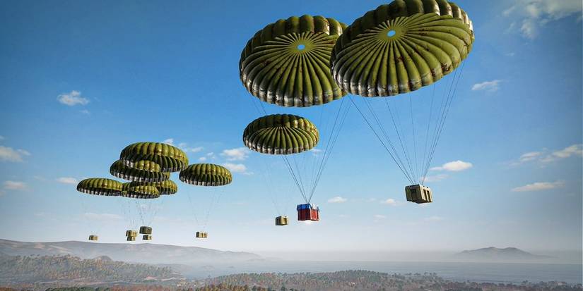 pubg new state care packages dropping in Cropped
