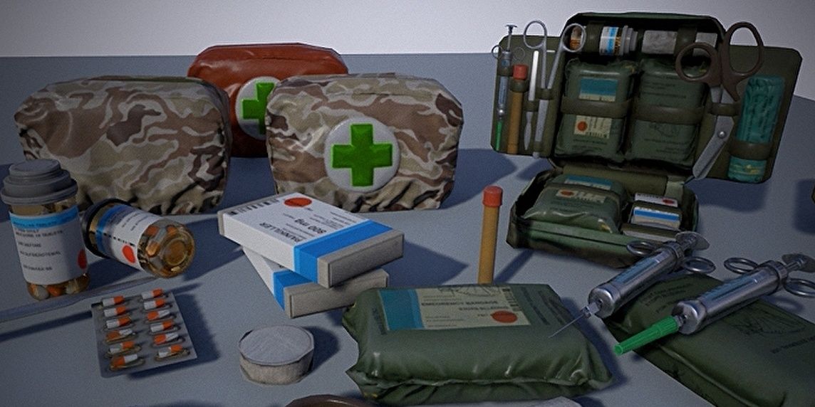 pubg various medical supplies 