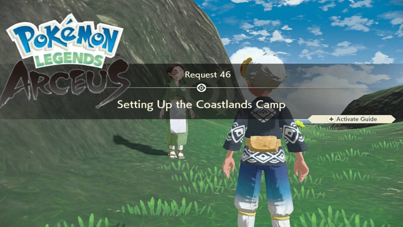 request 46 coastlands camp pokemon legends arceus
