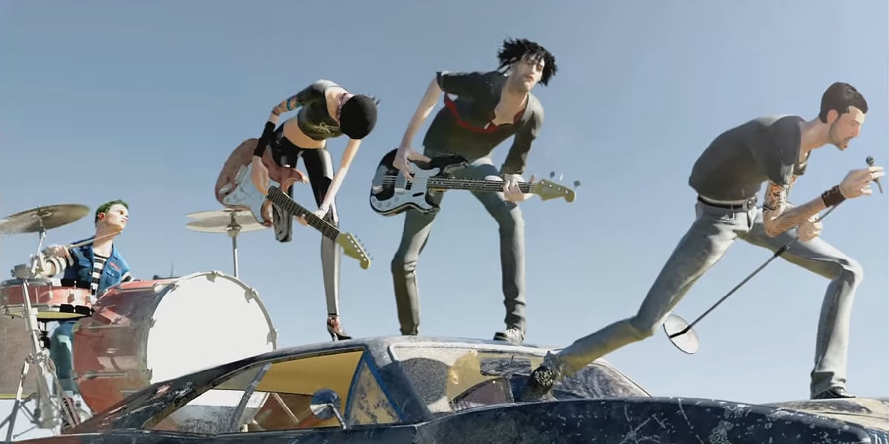 rock band 2 intro car featured