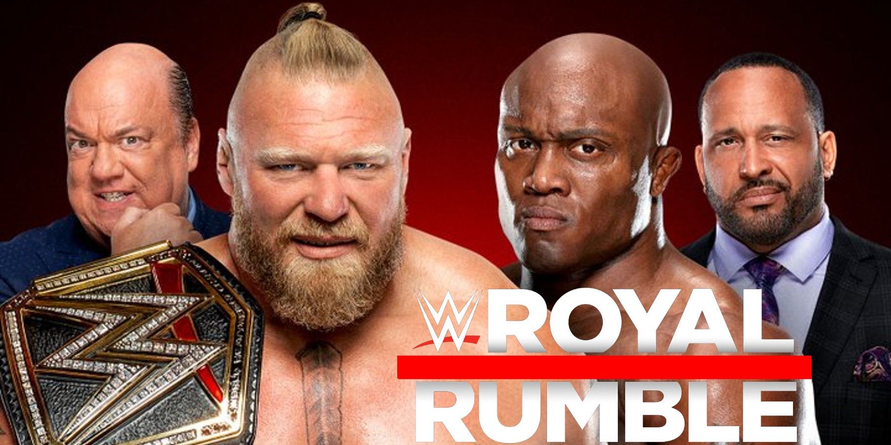 WWE Royal Rumble 2022 Brock Lesnar Bobby Lashley