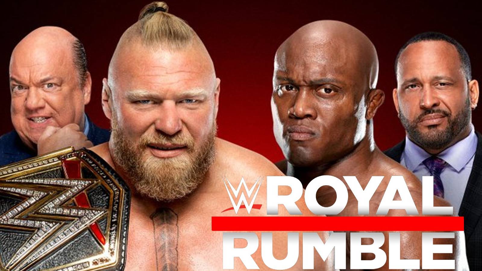 WWE Royal Rumble 2022 Brock Lesnar Bobby Lashley