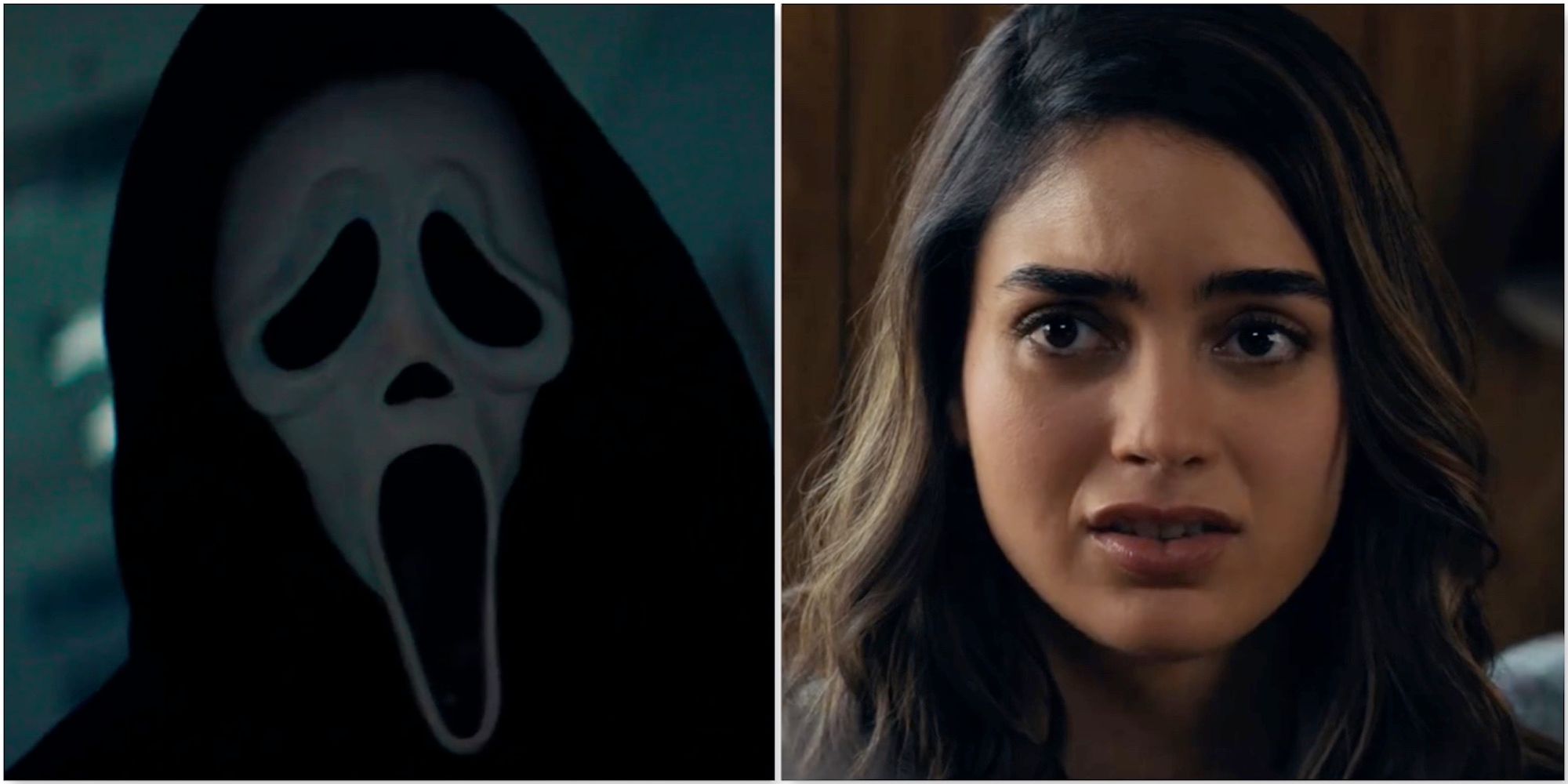 A Ghostface and Sam from Scream 5