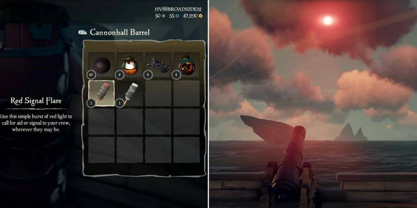 sea of thieves flare usage