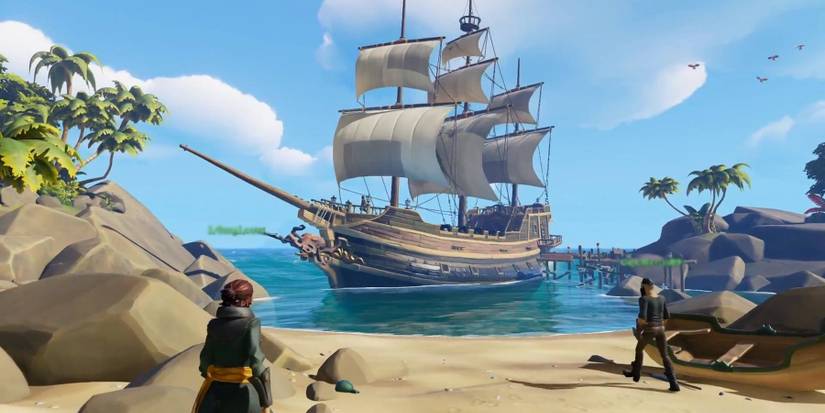 sea of thieves ships