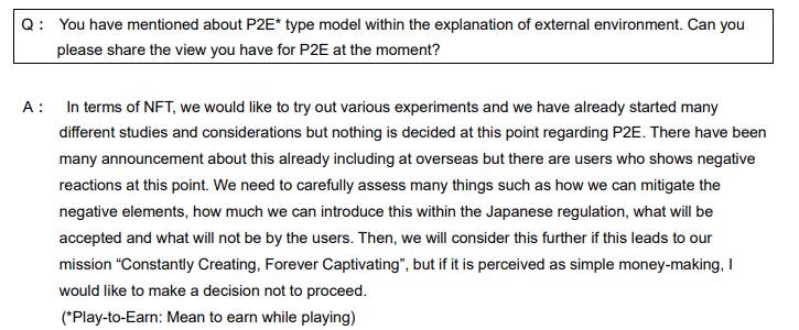 sega-sammy-holdings-nft-statement