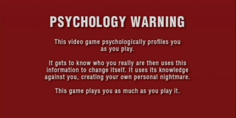 silent hill shattered memories warning