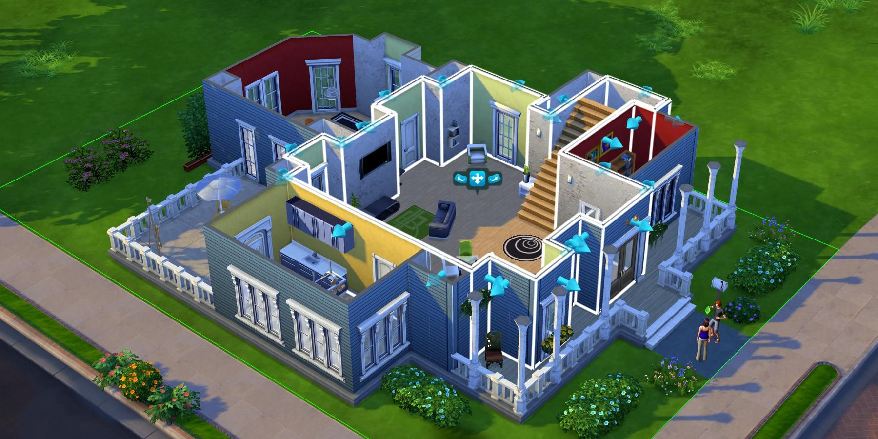 sims 4 building a house