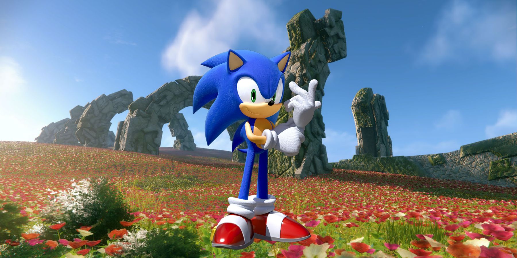 sonic the hedgehog in Sonic Frontiers