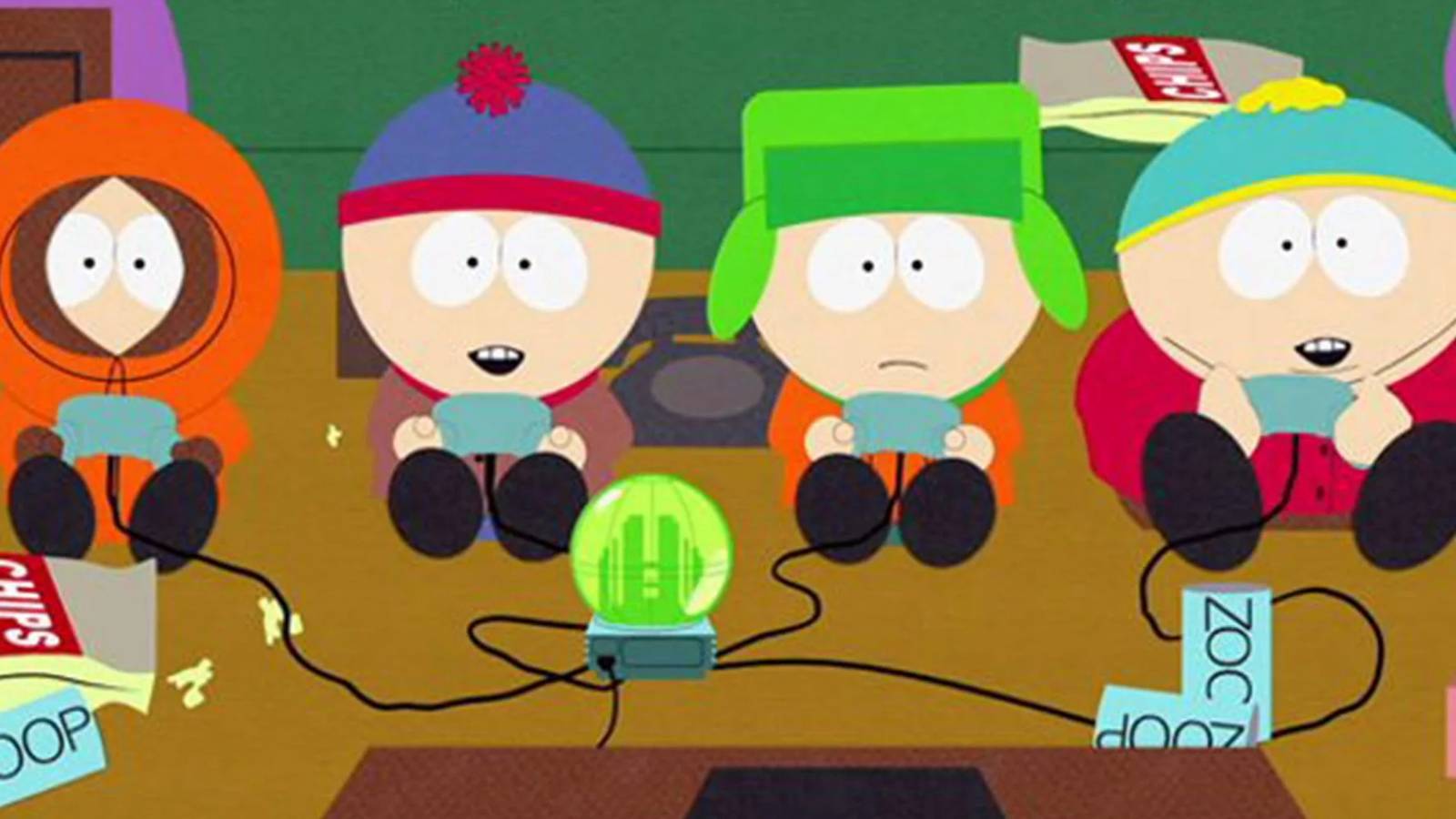 south park playing video games