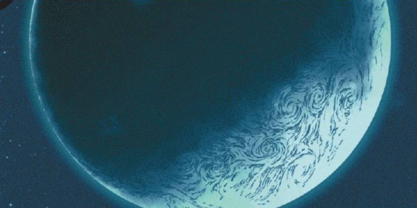 The planet Eriadu from Star Wars. 