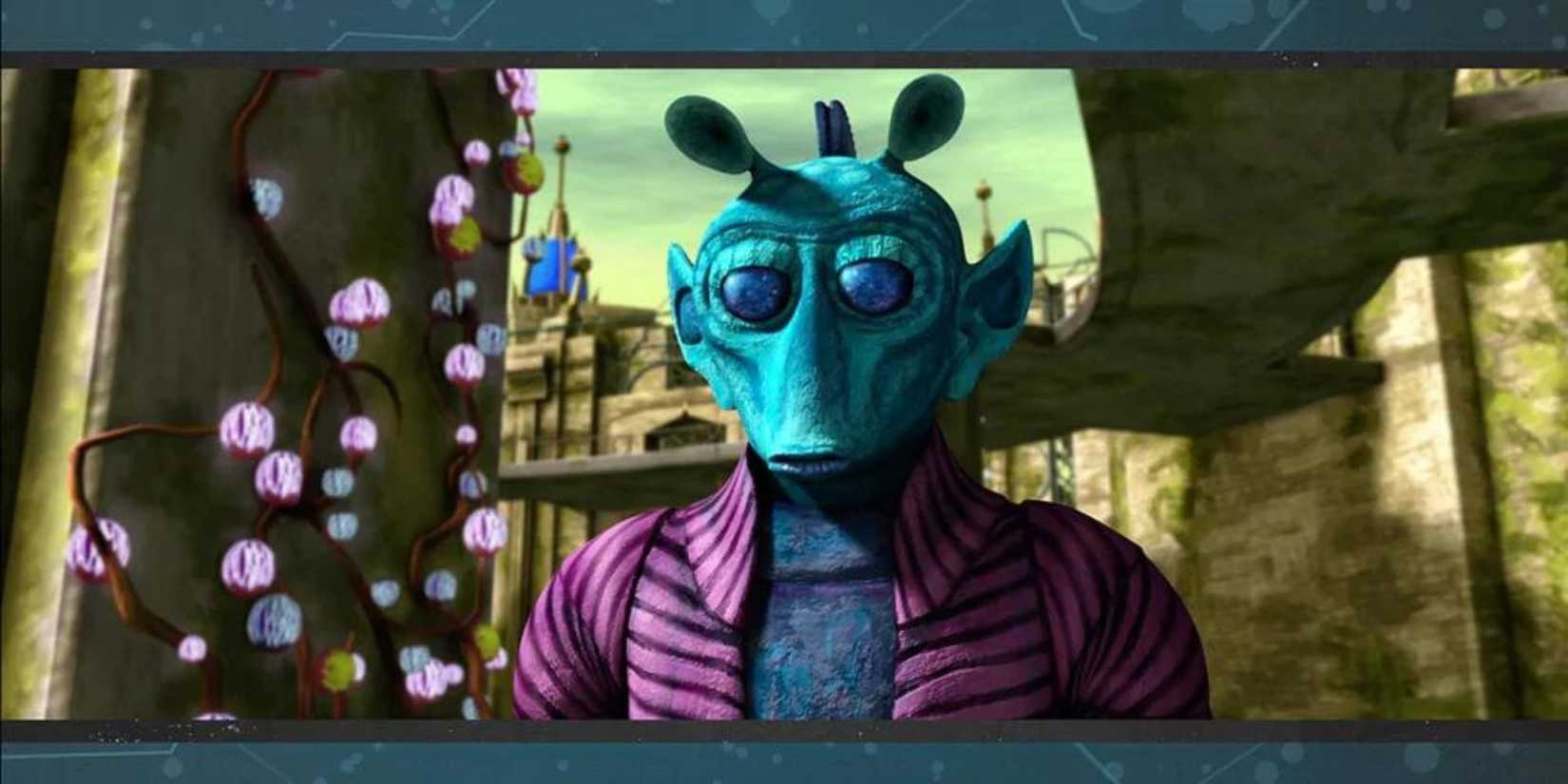 Image of a Rodian from Star Wars.