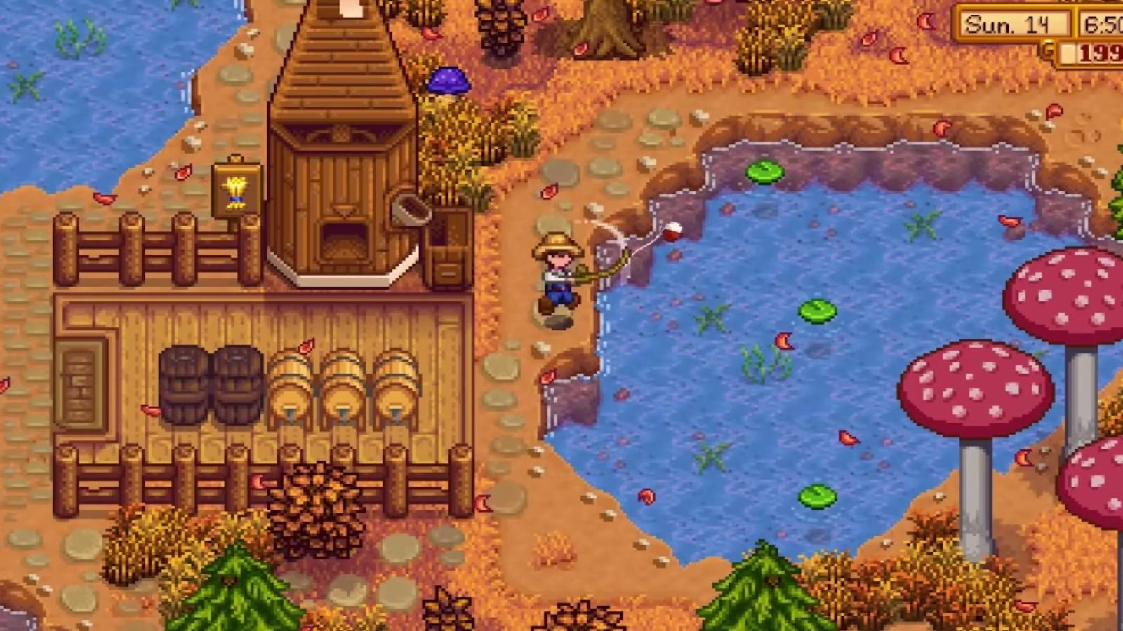 stardew valley fishing water how