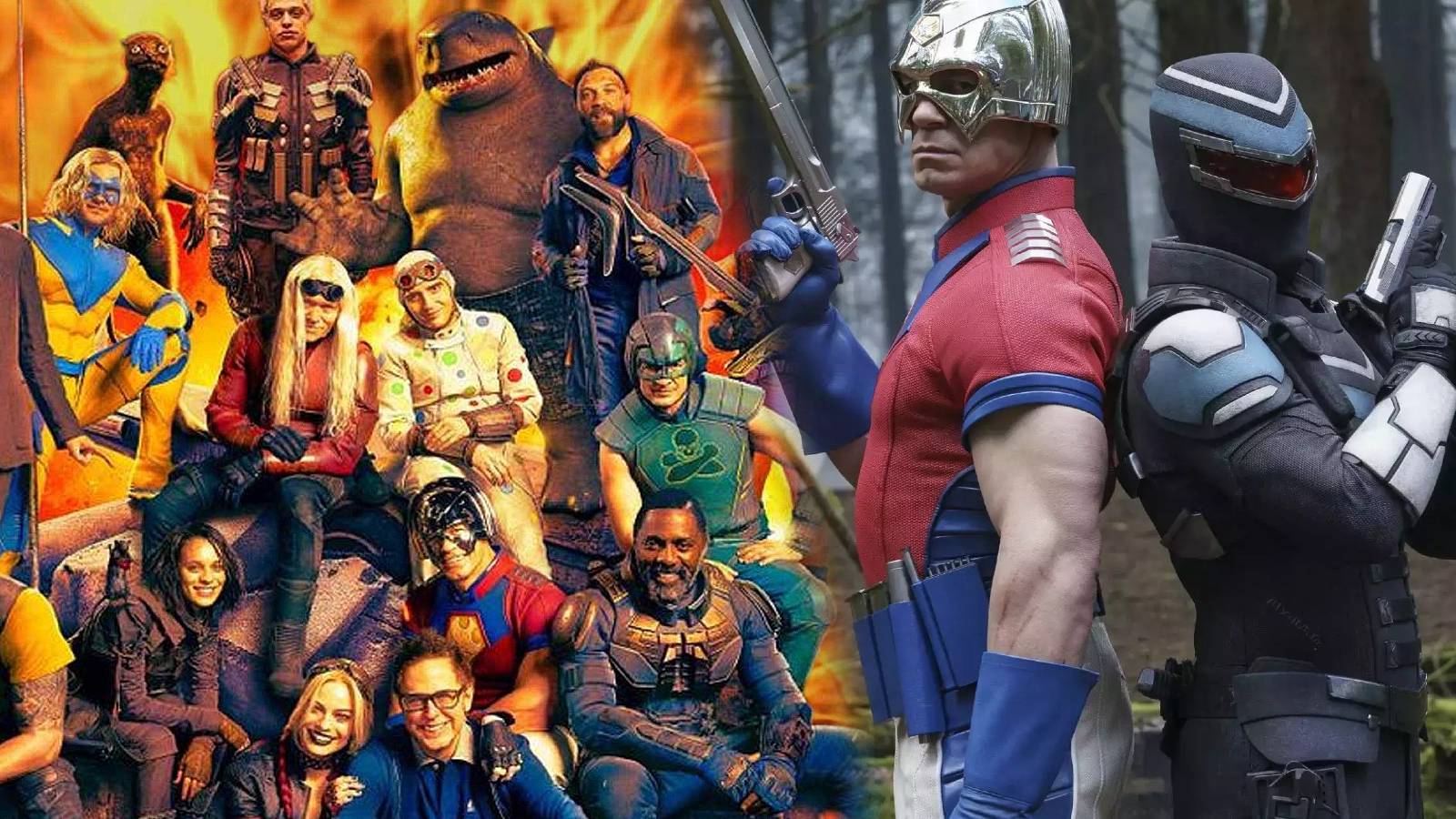 The Suicide Squad cast James Gunn John Cena Peacemaker Vigilante