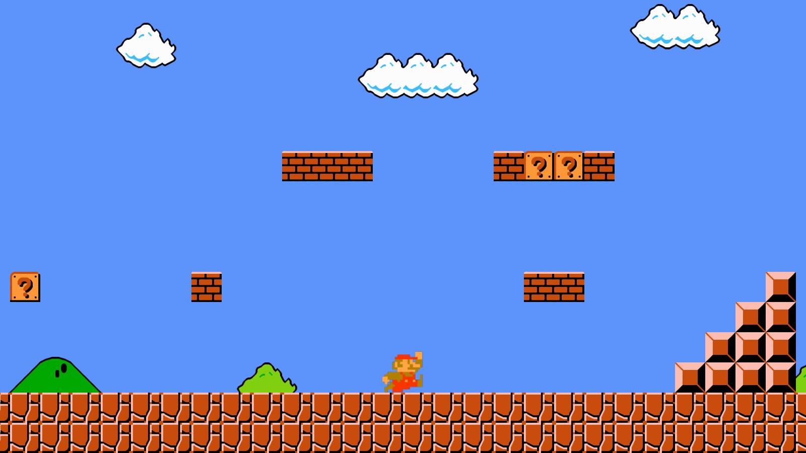 super mario pixel art