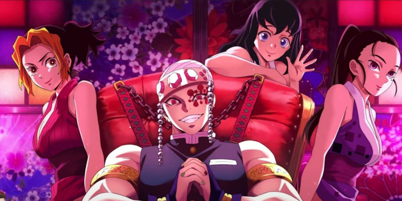 tengen uzui's wives in demon slayer