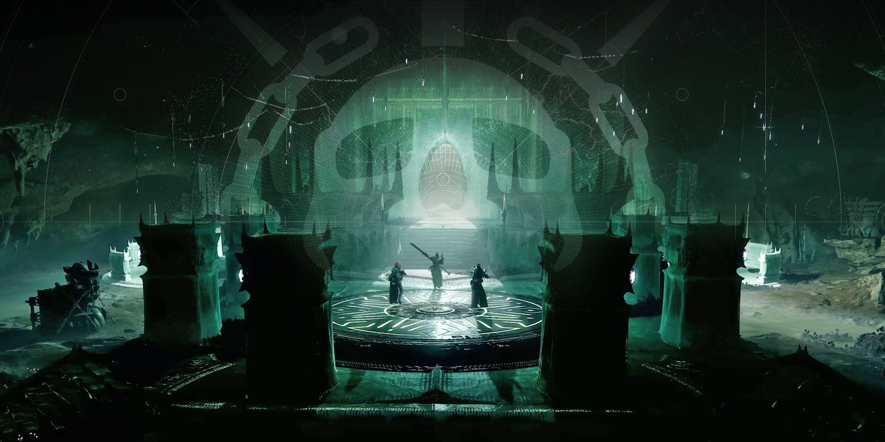 Guardian's in Savathun's throne world in Destiny 2.