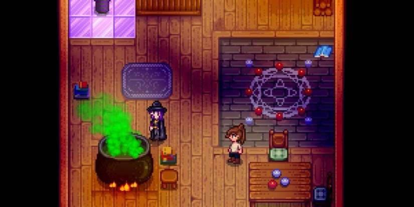 the wizard's house in Stardew Valley