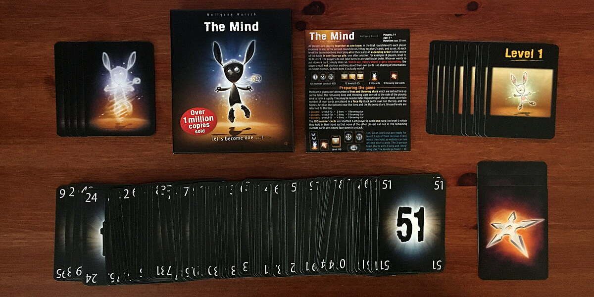The Mind box and cards
