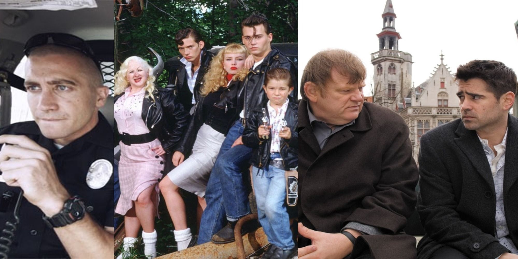 title split image mis-marketed movies End of Watch Cry baby In Burges