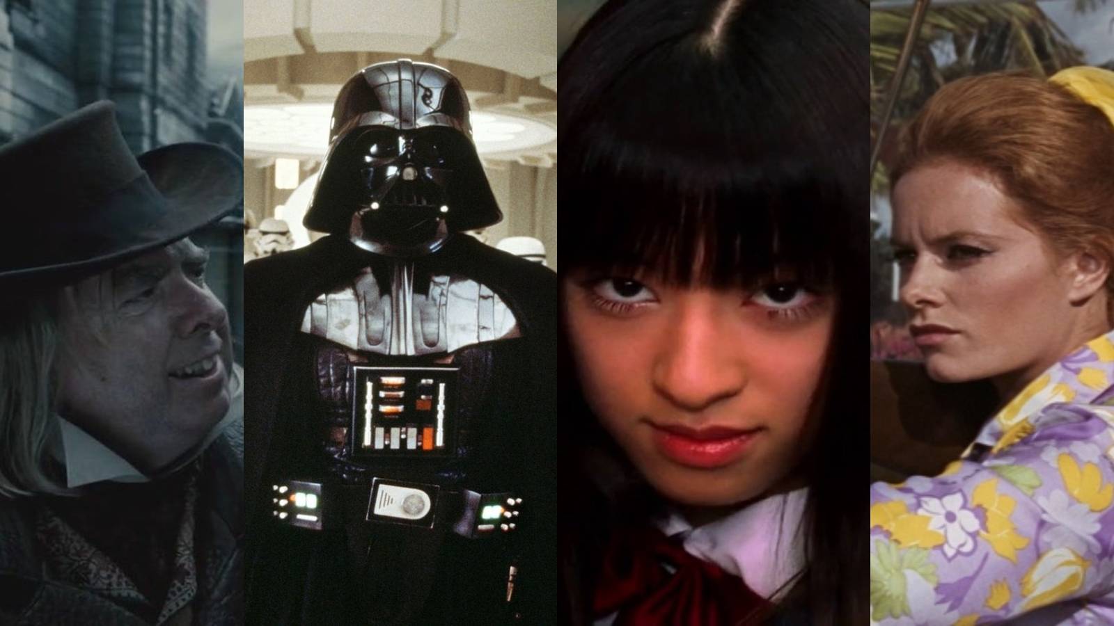 left to right: The Beadle, Darth Vader, Gogo, Fiona 