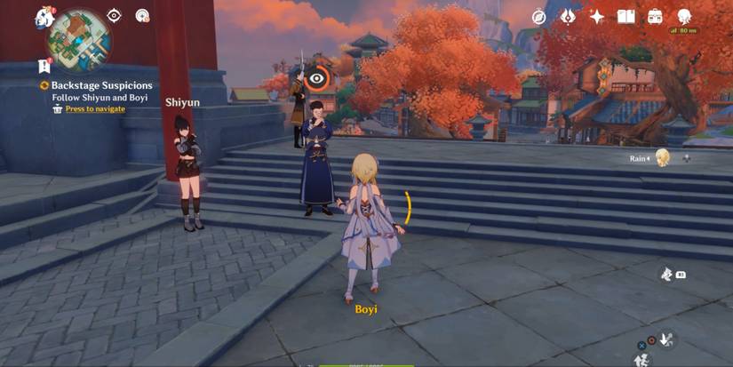 traveler getting caught by Editor in chief in Genshin Impact