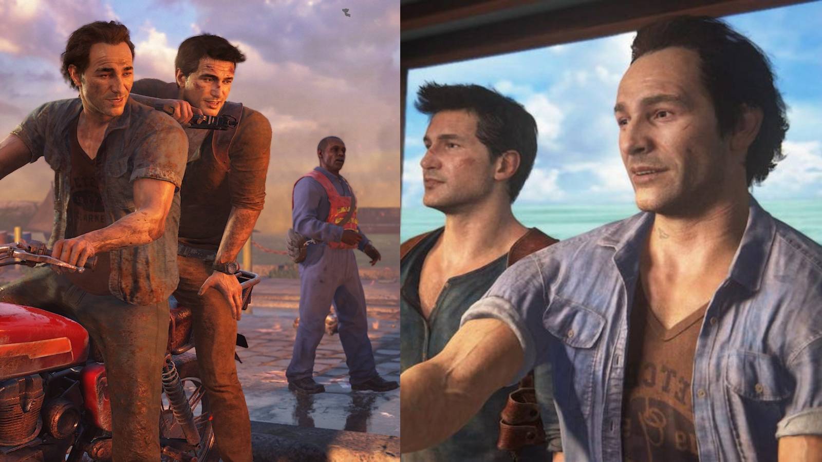 uncharted 4 nathan and sam drake brothers