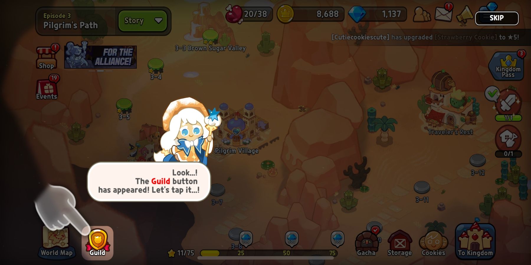 unlock guilds cookie run kingdom
