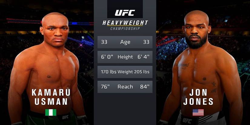 Usman and Jones details