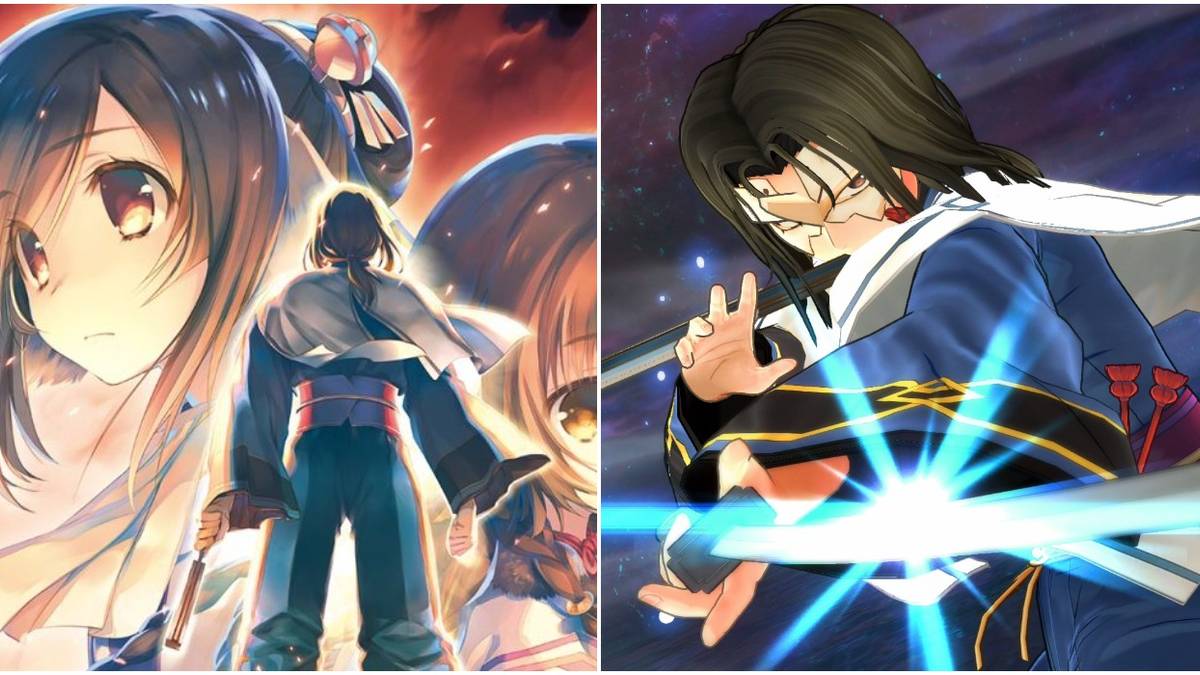 utawarerumono series split image haku kuon