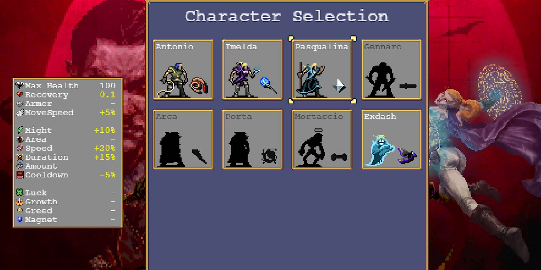 Vampire Survivors All Unlocks Vampire Survivors All Unlocks